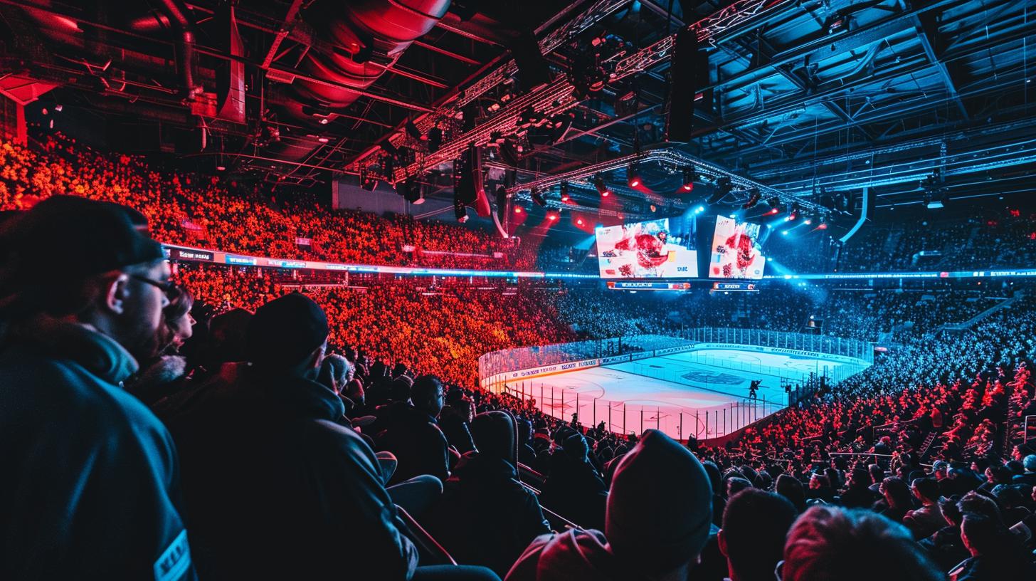 Detailed seating plan for hockey at Crypto Arena